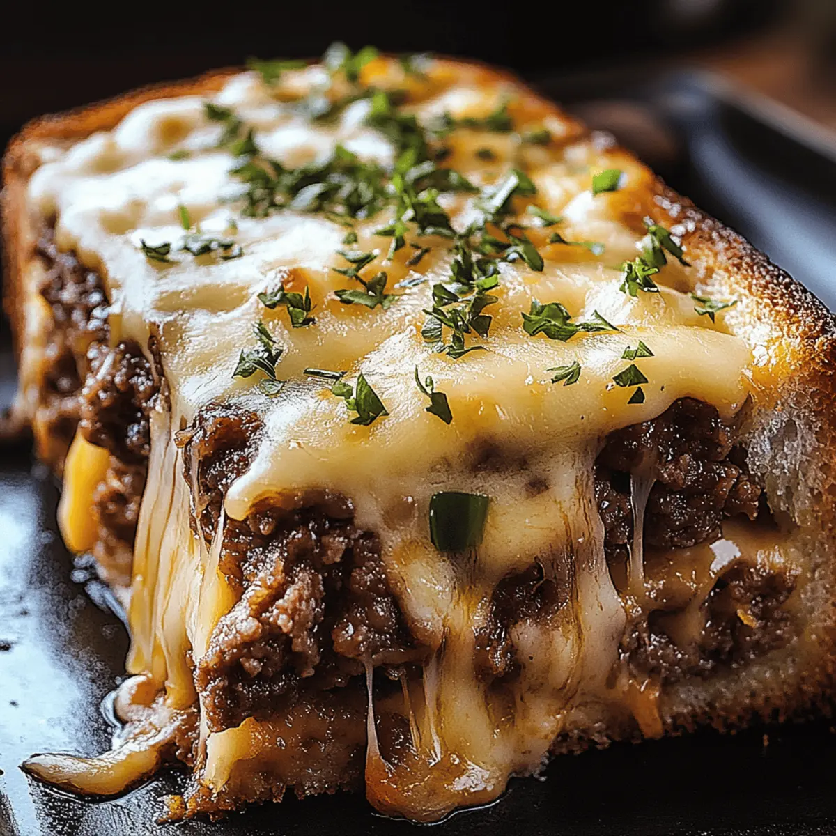 Philly Cheesesteak Meatloaf
