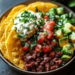 Beef Taco Salad Bowls