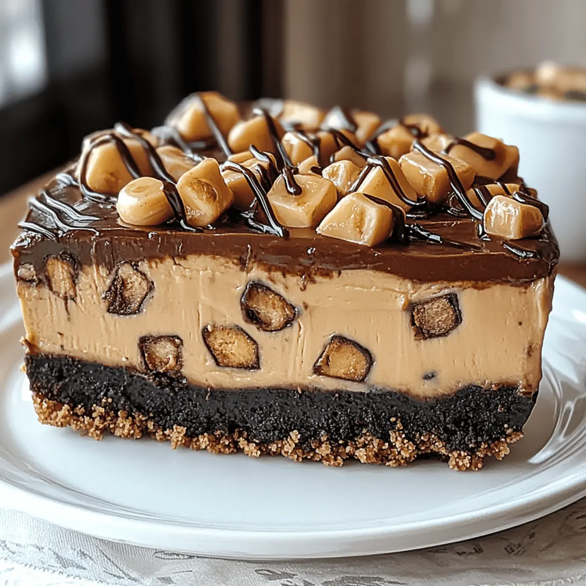 Reese’s Peanut Butter Cup Cheesecake