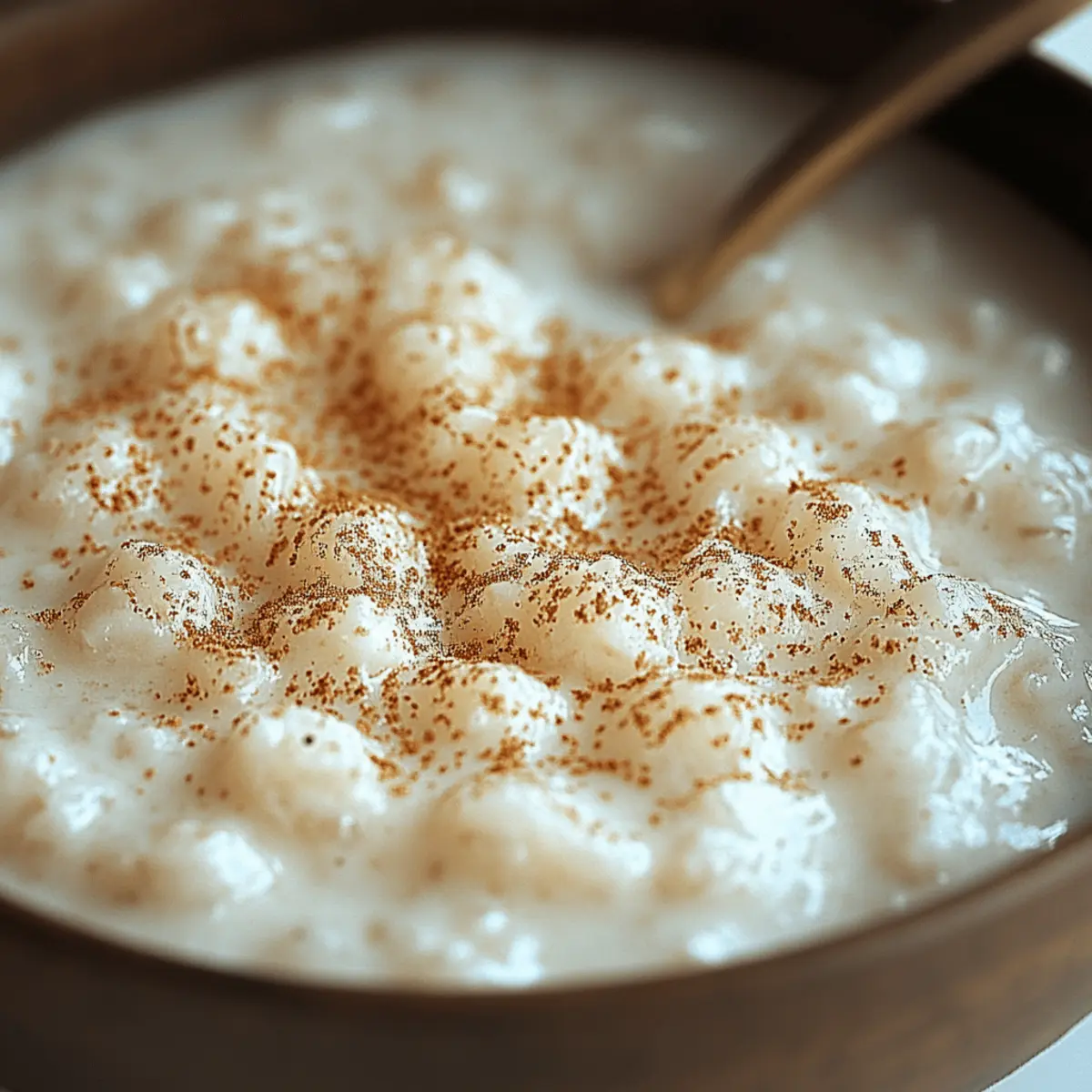 Creamy Rice Pudding