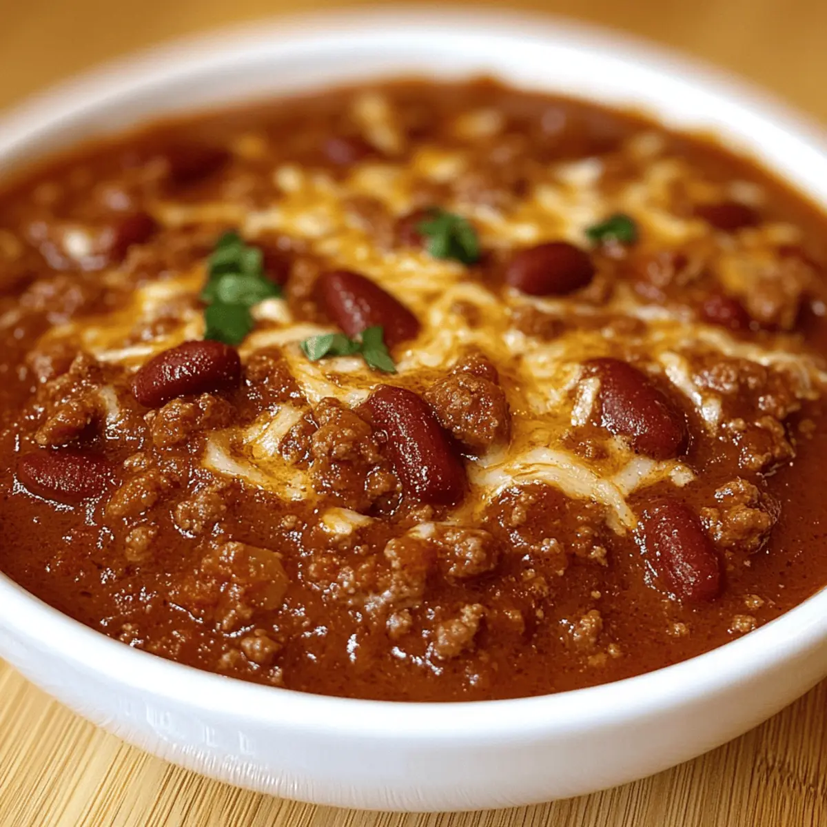 Wendy’s Copycat Chili