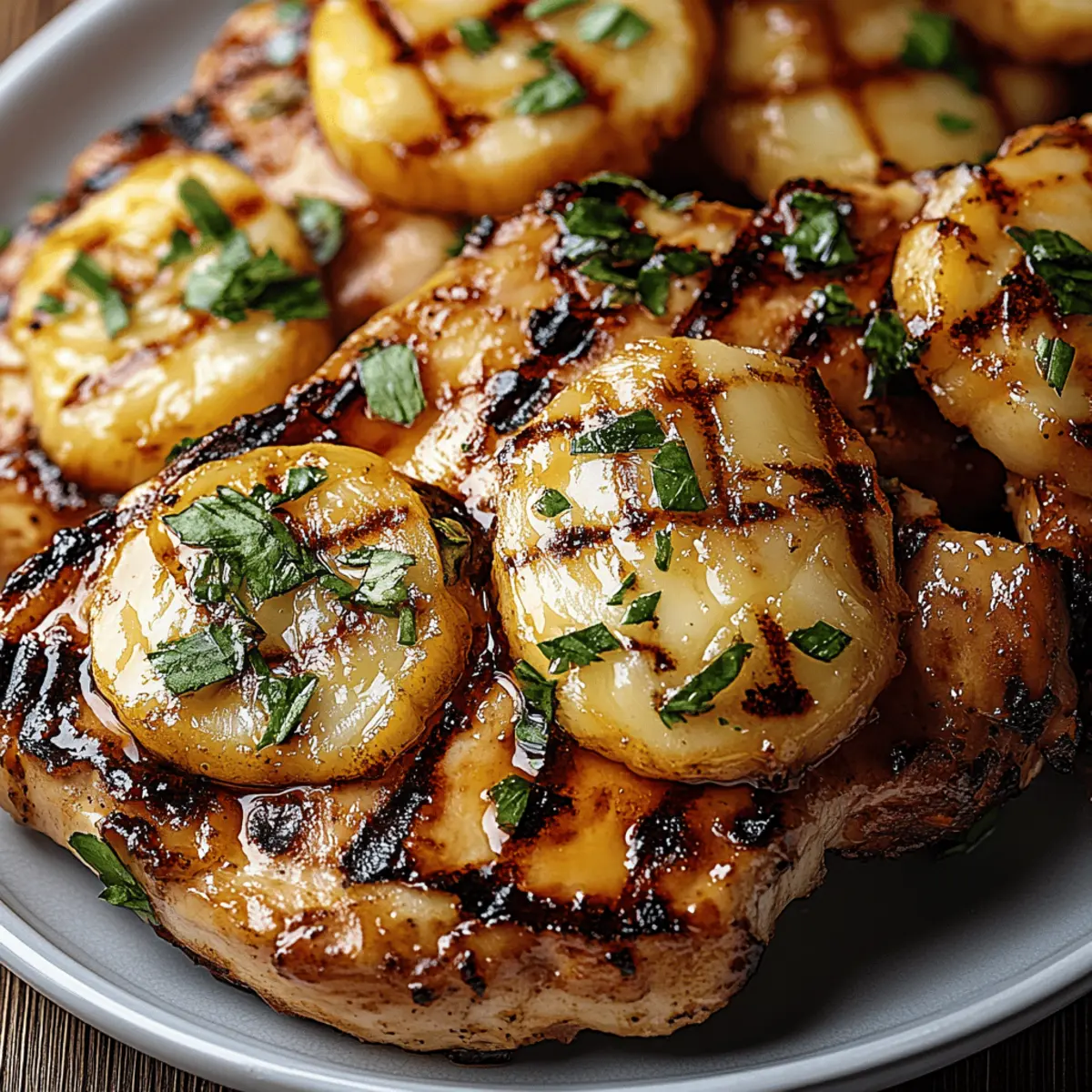 Aloha Grilled Pineapple Chicken
