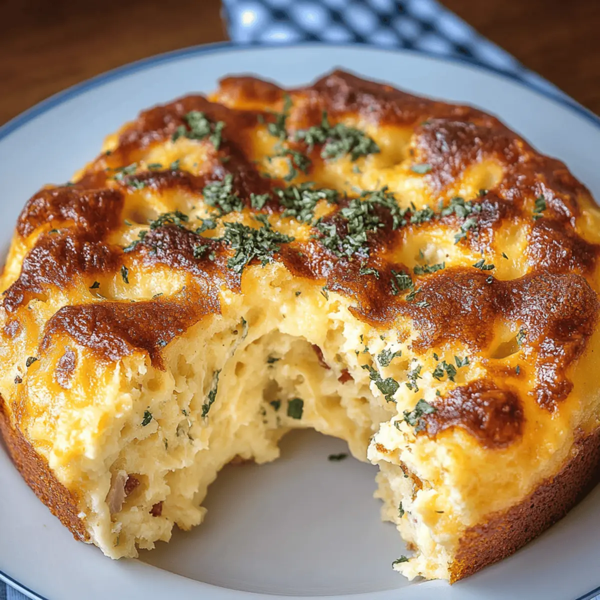 Breakfast Bundt Cake Casserole