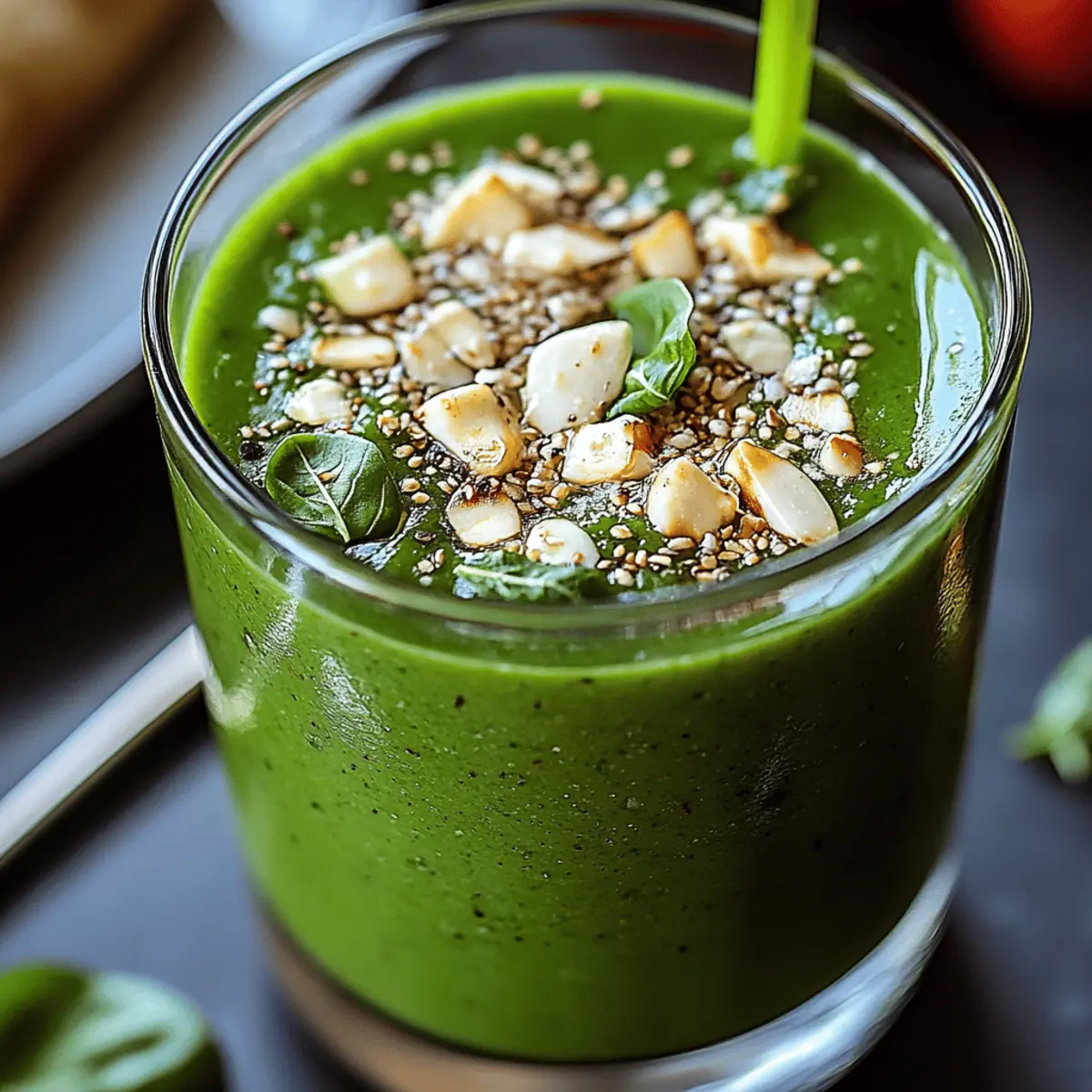 Immune Boosting Sweet Green Smoothie
