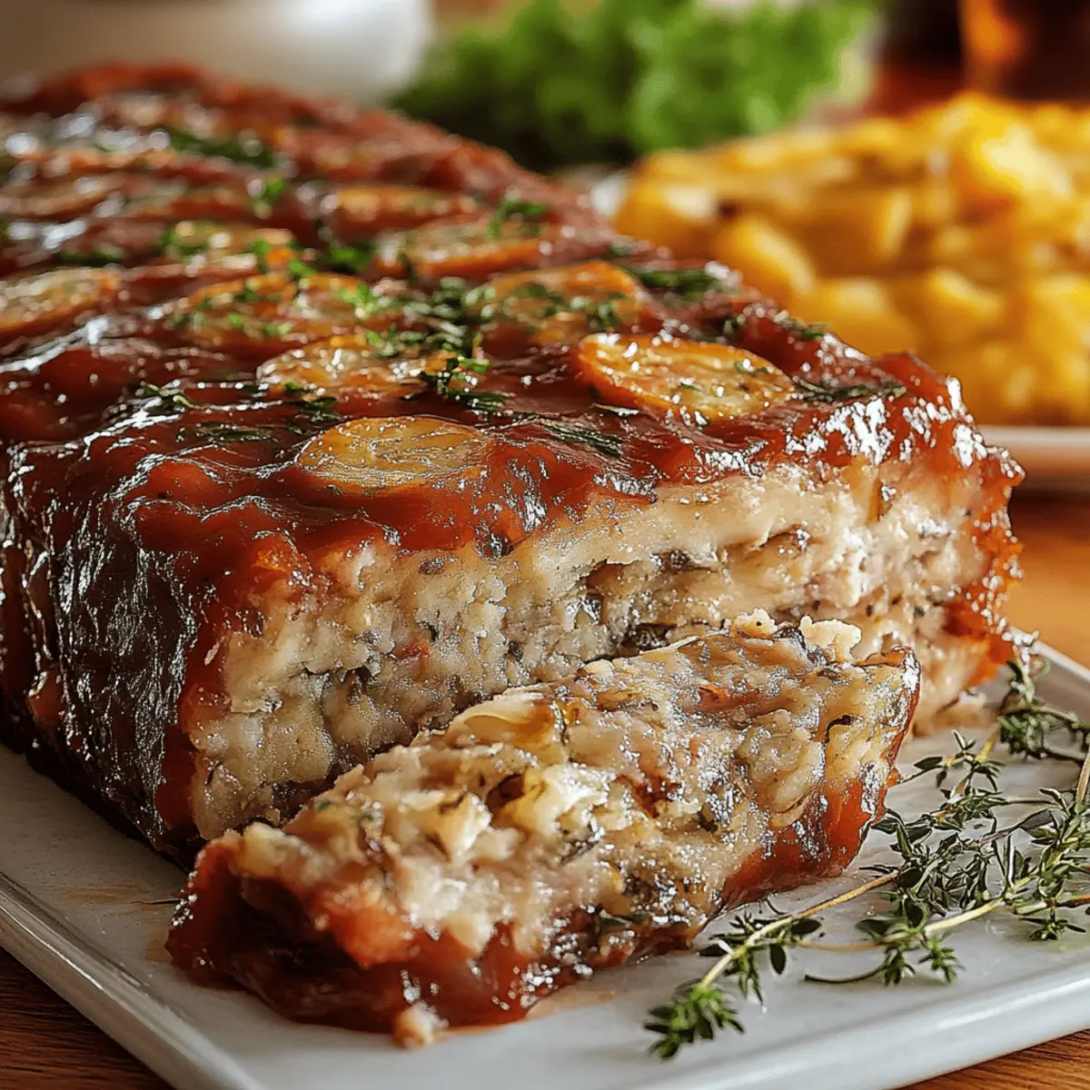 Meatloaf with Stuffing Mix