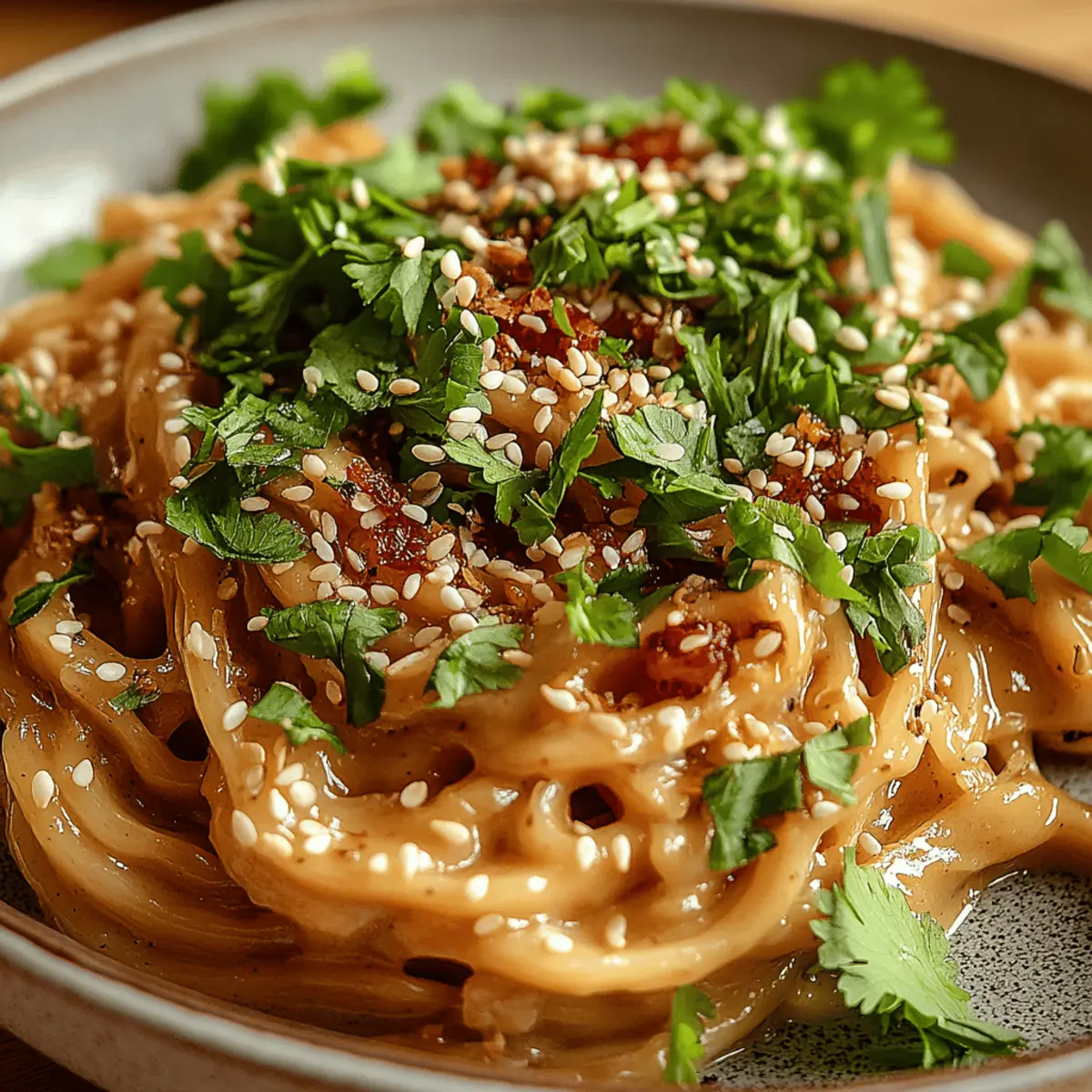 Cold Sesame Noodles with Spicy Peanut Sauce