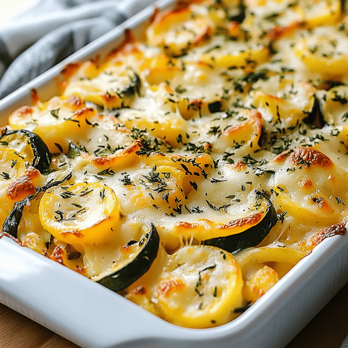 Yellow Squash and Zucchini Casserole