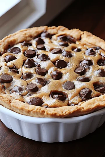 Deep Dish Cookie Pie