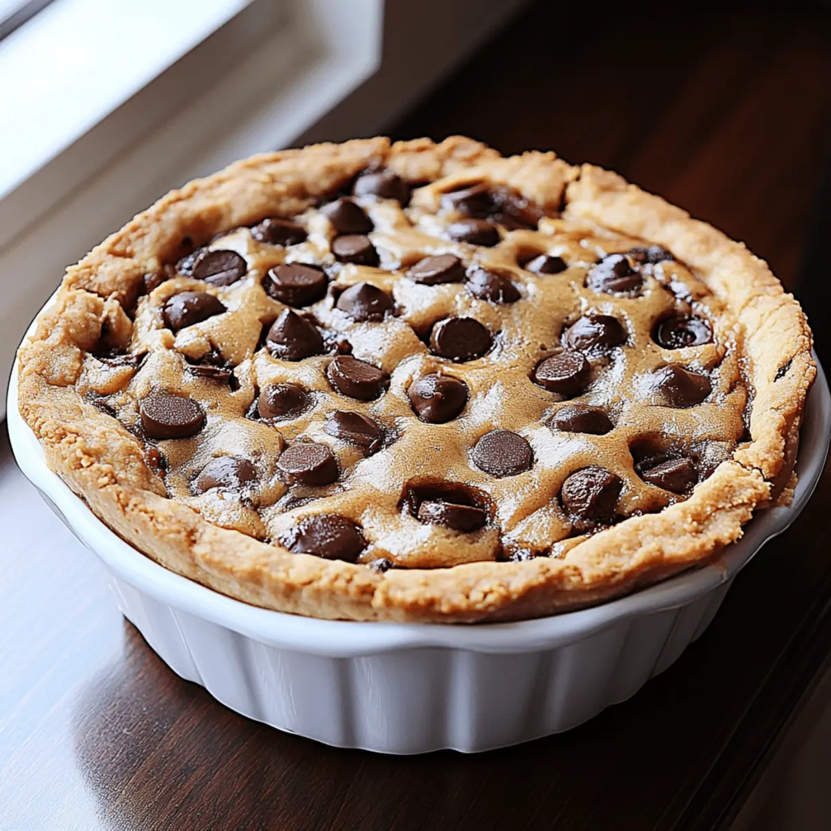 Deep Dish Cookie Pie
