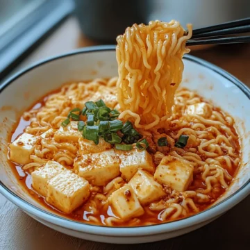 Sweet Spicy Ramen Noodles