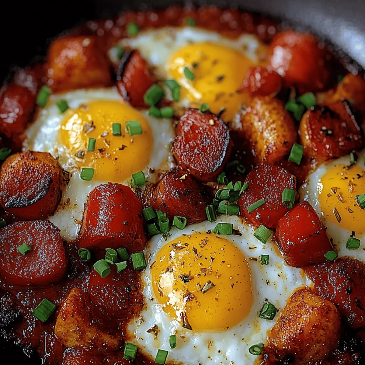 Chorizo and Eggs Skillet