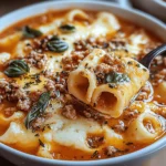 Cozy Lasagna Soup