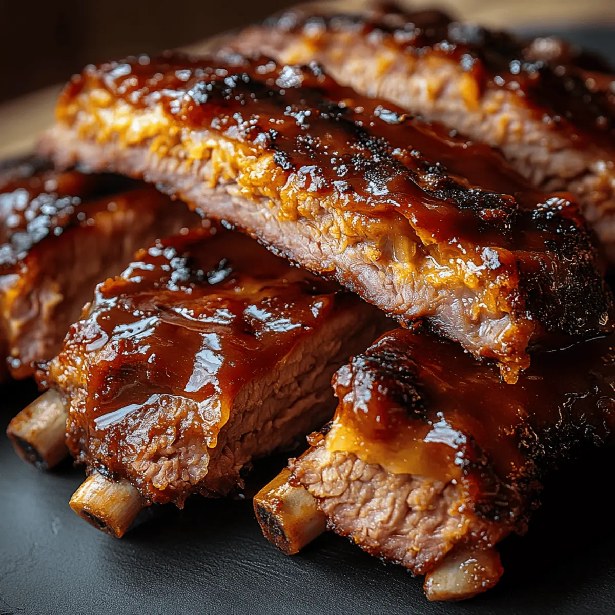 Crockpot Barbeque Ribs