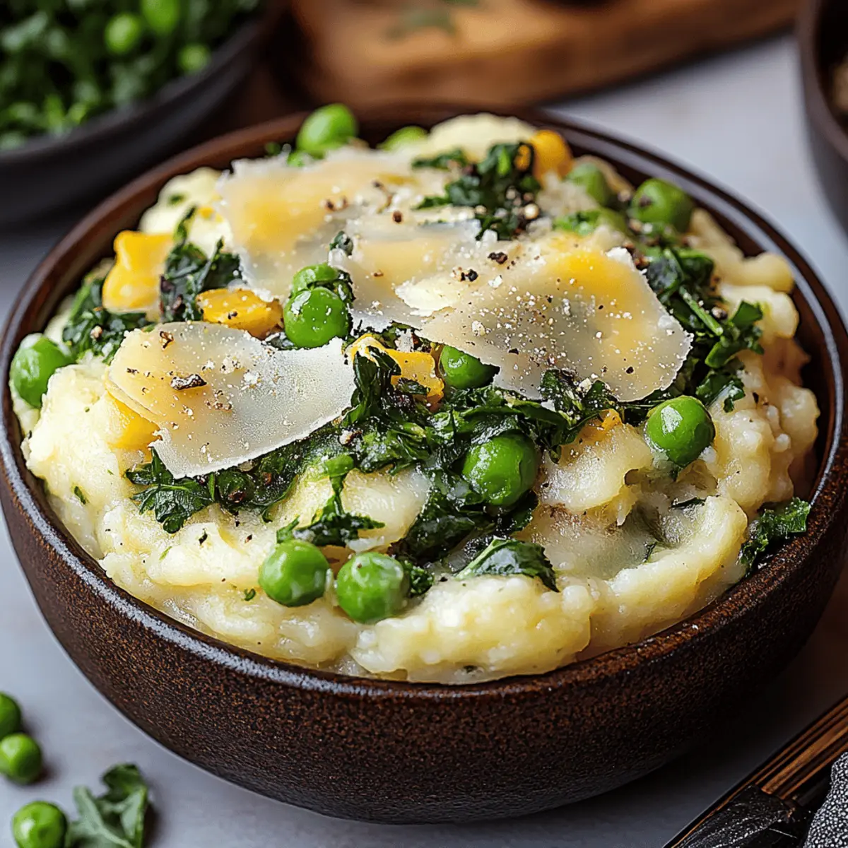 Irish Colcannon Mashed Potatoes