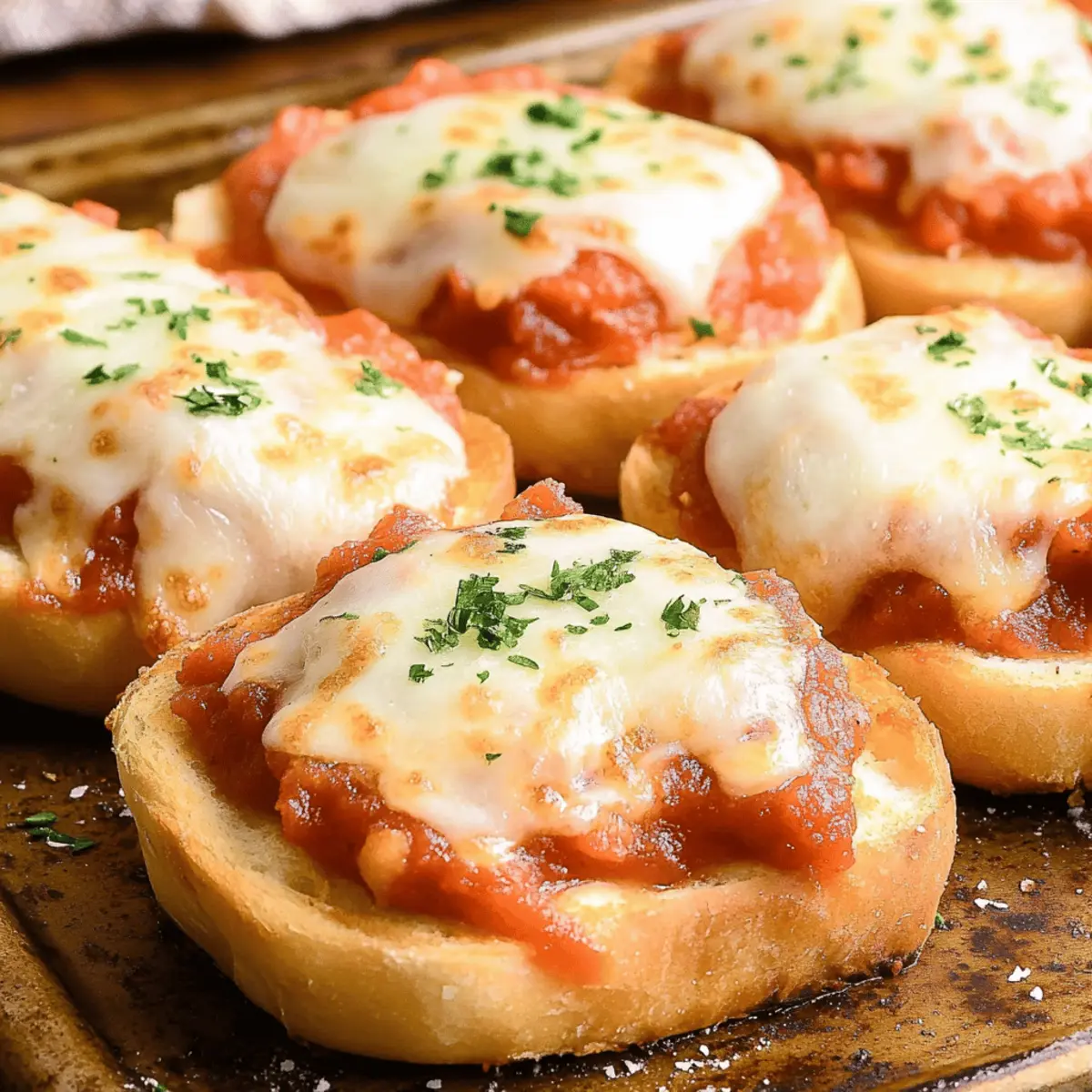 Texas Toast Meatball Subs