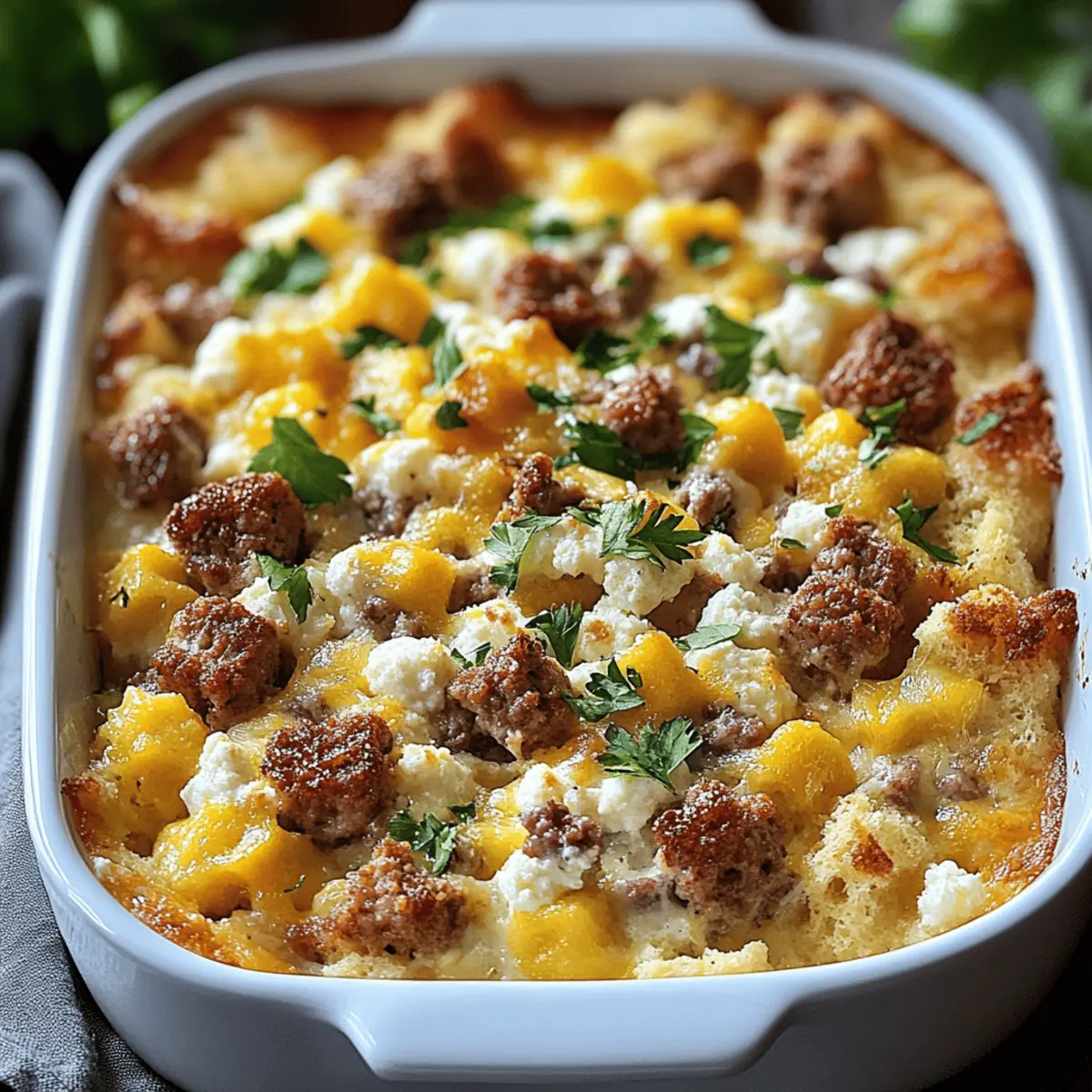 Sausage Breakfast Casserole