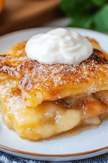 Peach Dumplings