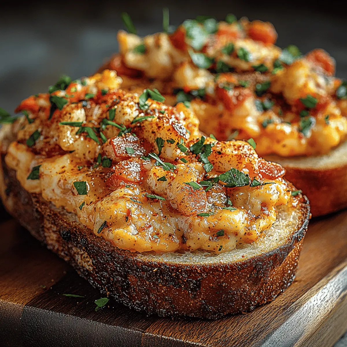 Cajun Crawfish Bread