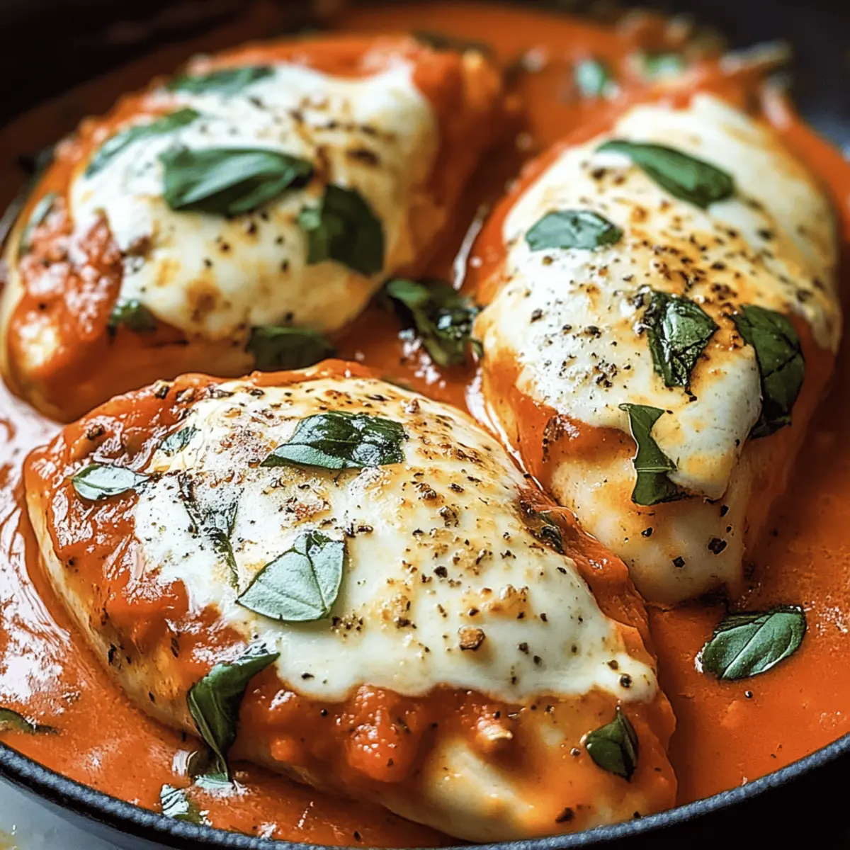 Creamy Tomato Chicken Skillet