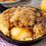 Skillet Peach Cobbler
