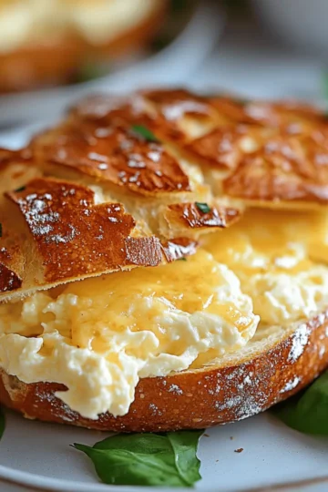Egg Salad Sandwich with Cream Cheese