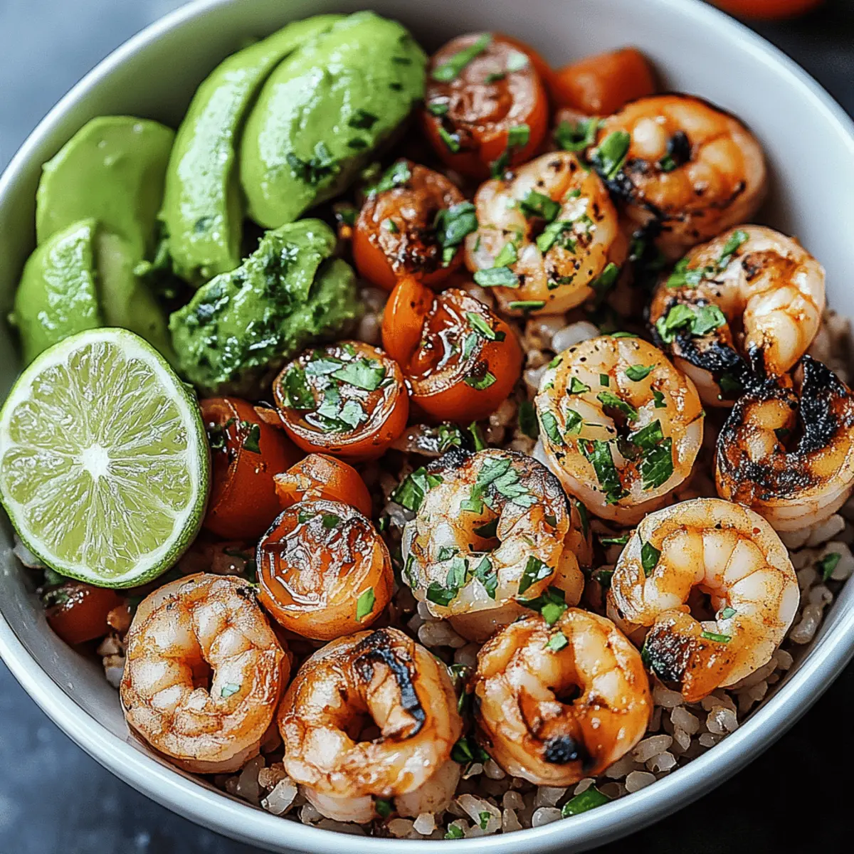 Chipotle Lime Shrimp Bowls