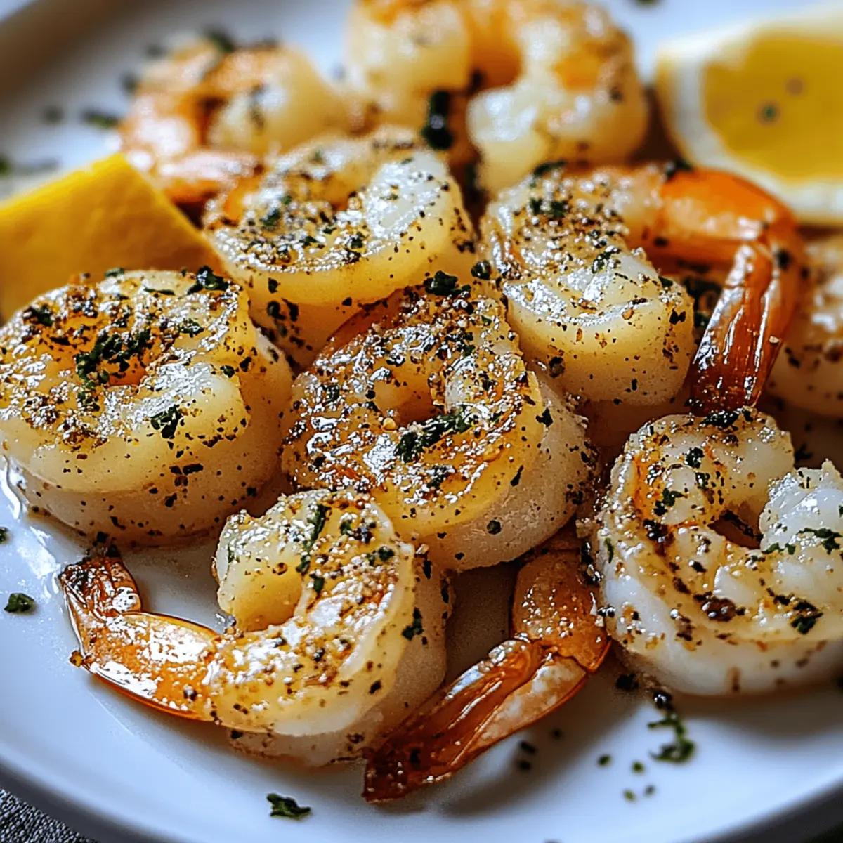 Crispy Baked Garlic Shrimp
