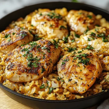 One Pot Chicken and Rice Pilaf