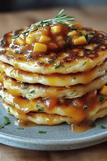Bacon and Corn Griddle Cakes
