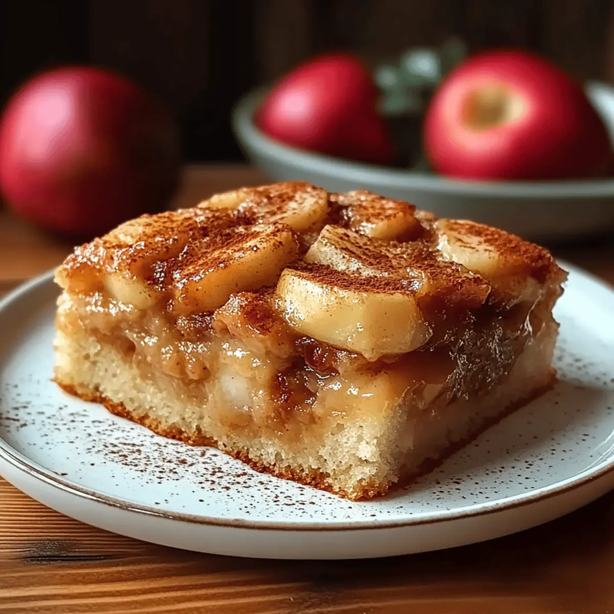 Apple Cinnamon Sheet Cake