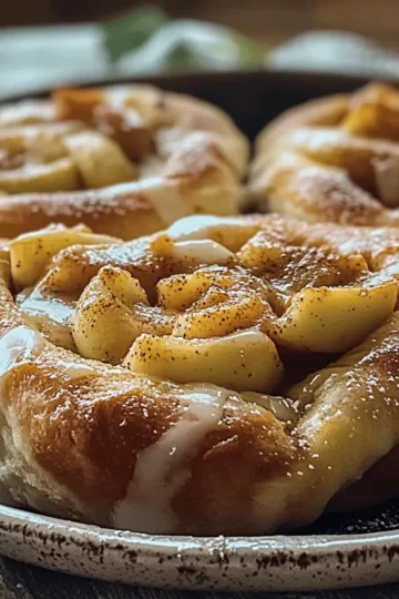 Vegan Apple Cinnamon Buns