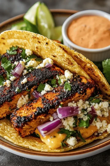 Blackened Fish Tacos