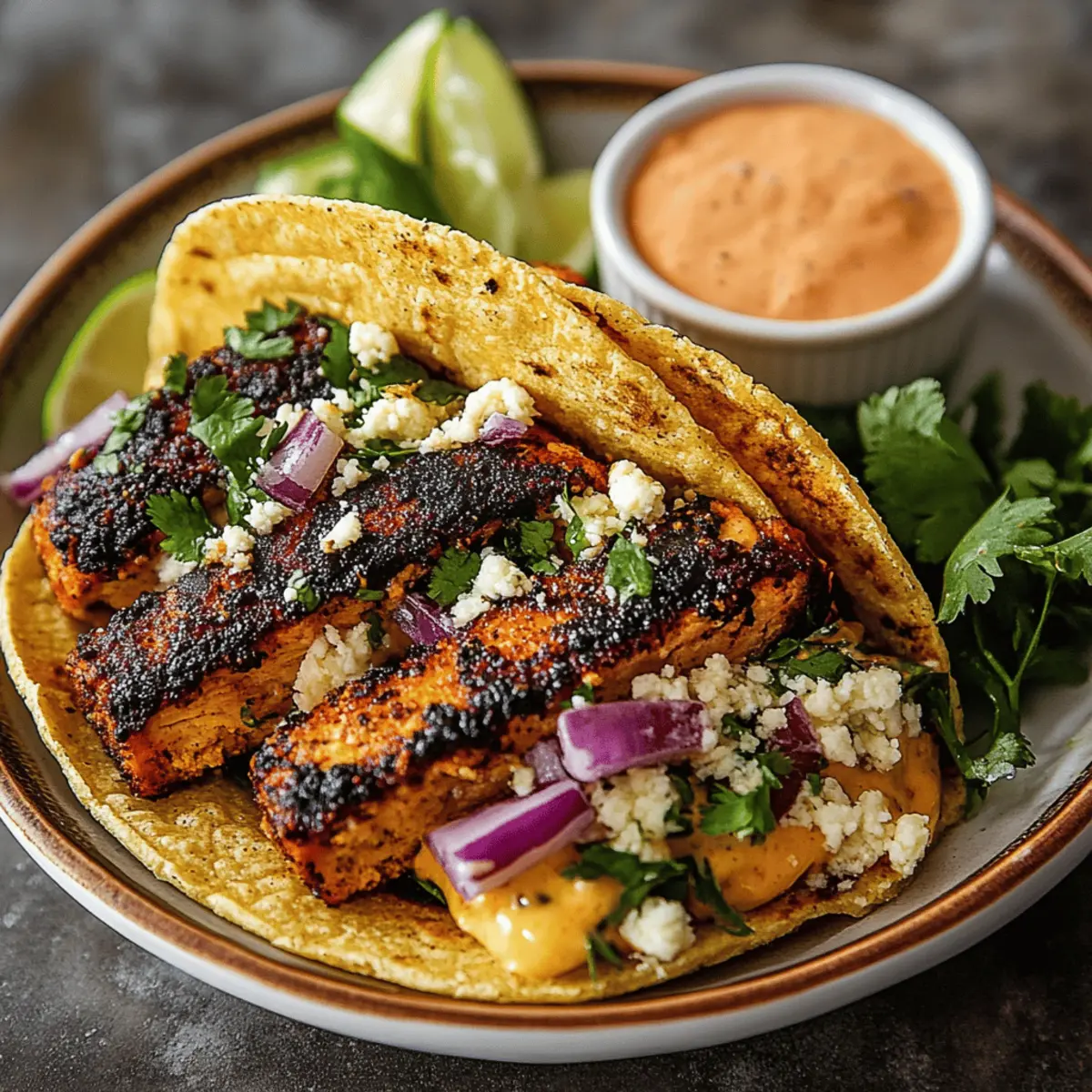 Blackened Fish Tacos