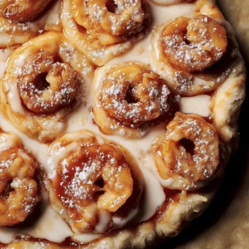 Peach Cobbler Cinnamon Rolls