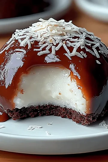 Coconut Chocolate Dome