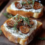 Caramelized Fig and Ricotta Toast