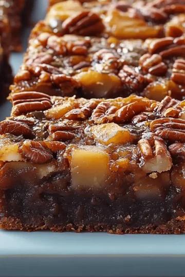 Pecan Pie Brownies