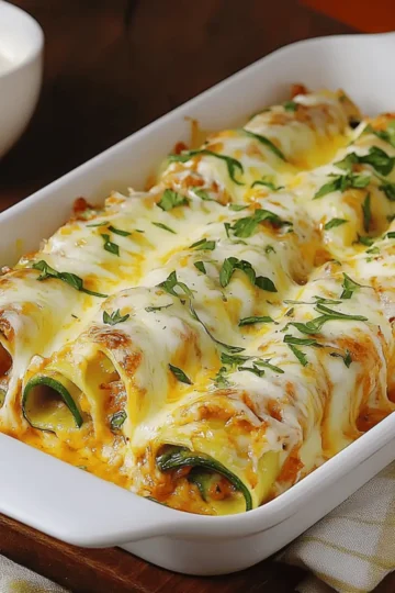 Zucchini Enchiladas