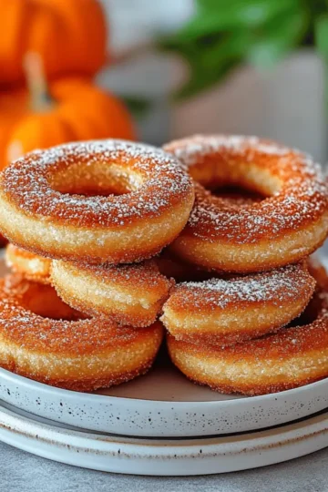 Baked Pumpkin Donuts