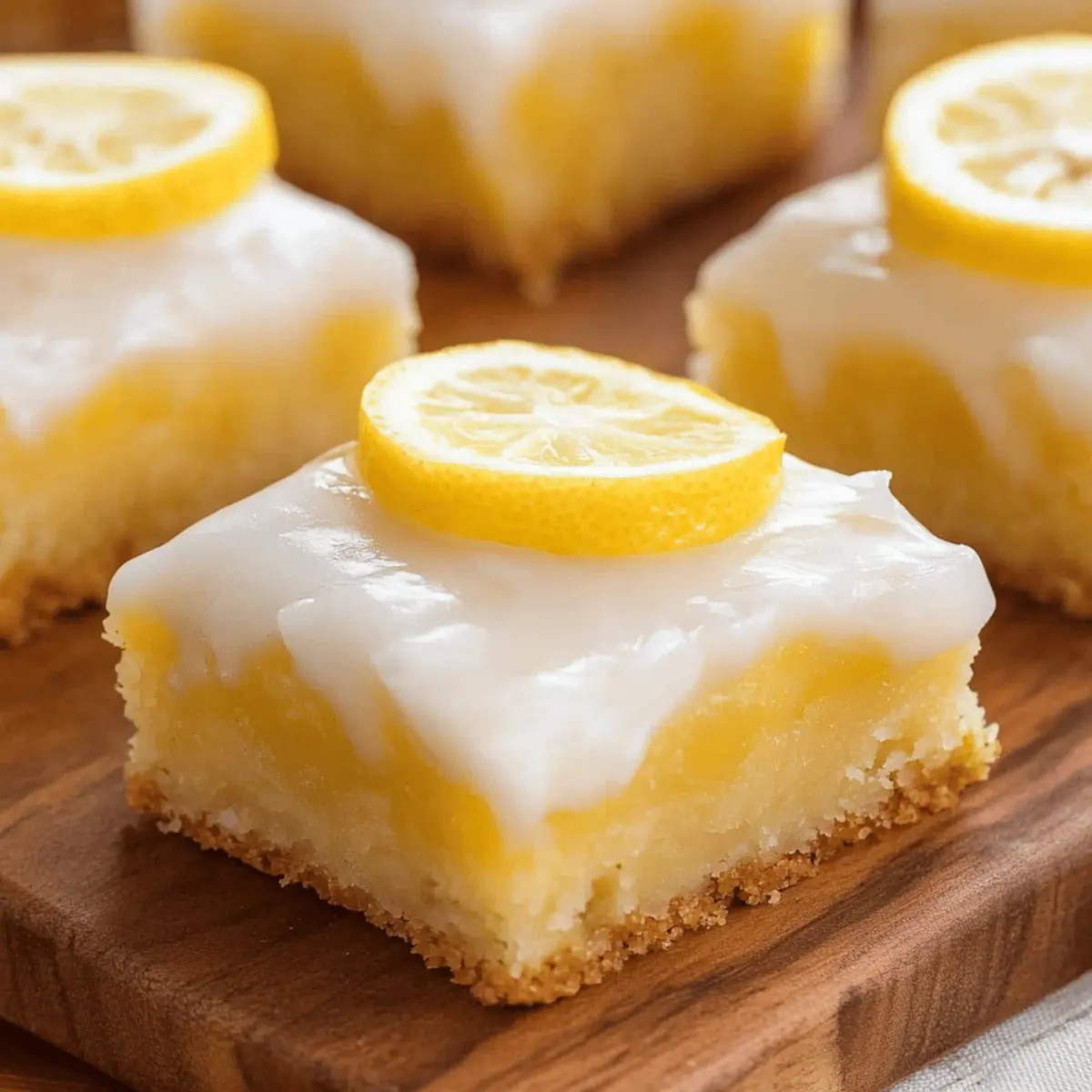 Lemon Brownies