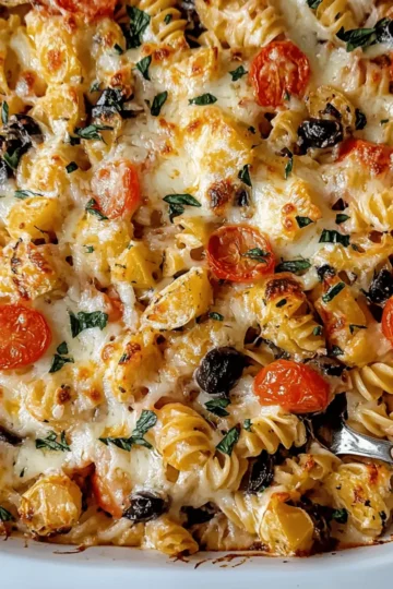 Baked Mediterranean Pasta