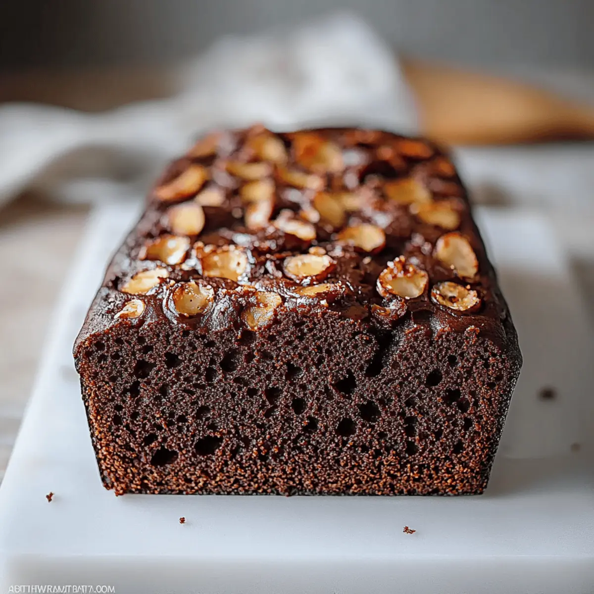 Double Chocolate Banana Bread Almond Flour