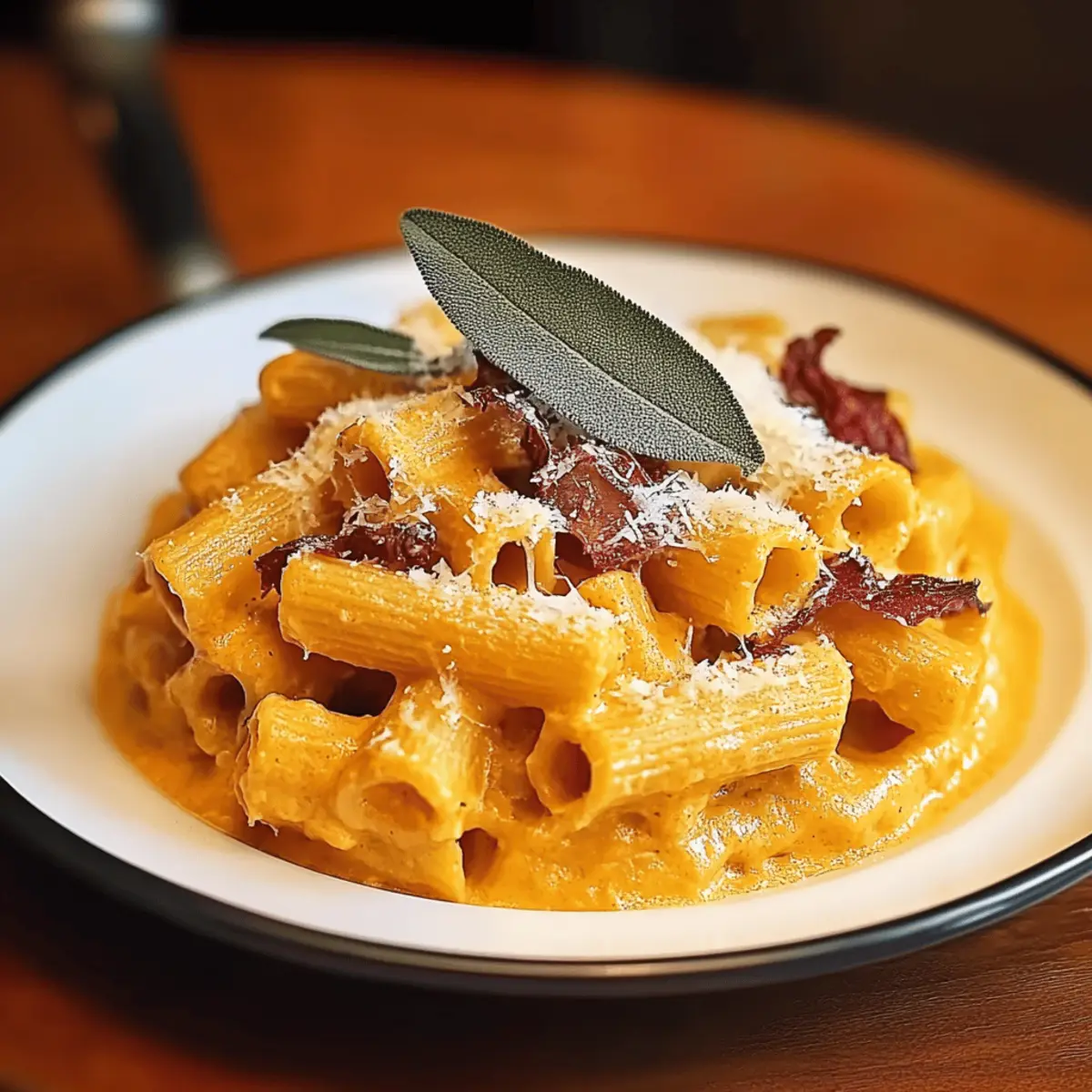 Butternut Squash and Sage Cream Sauce