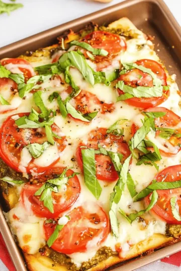 Slab Tomato Pie