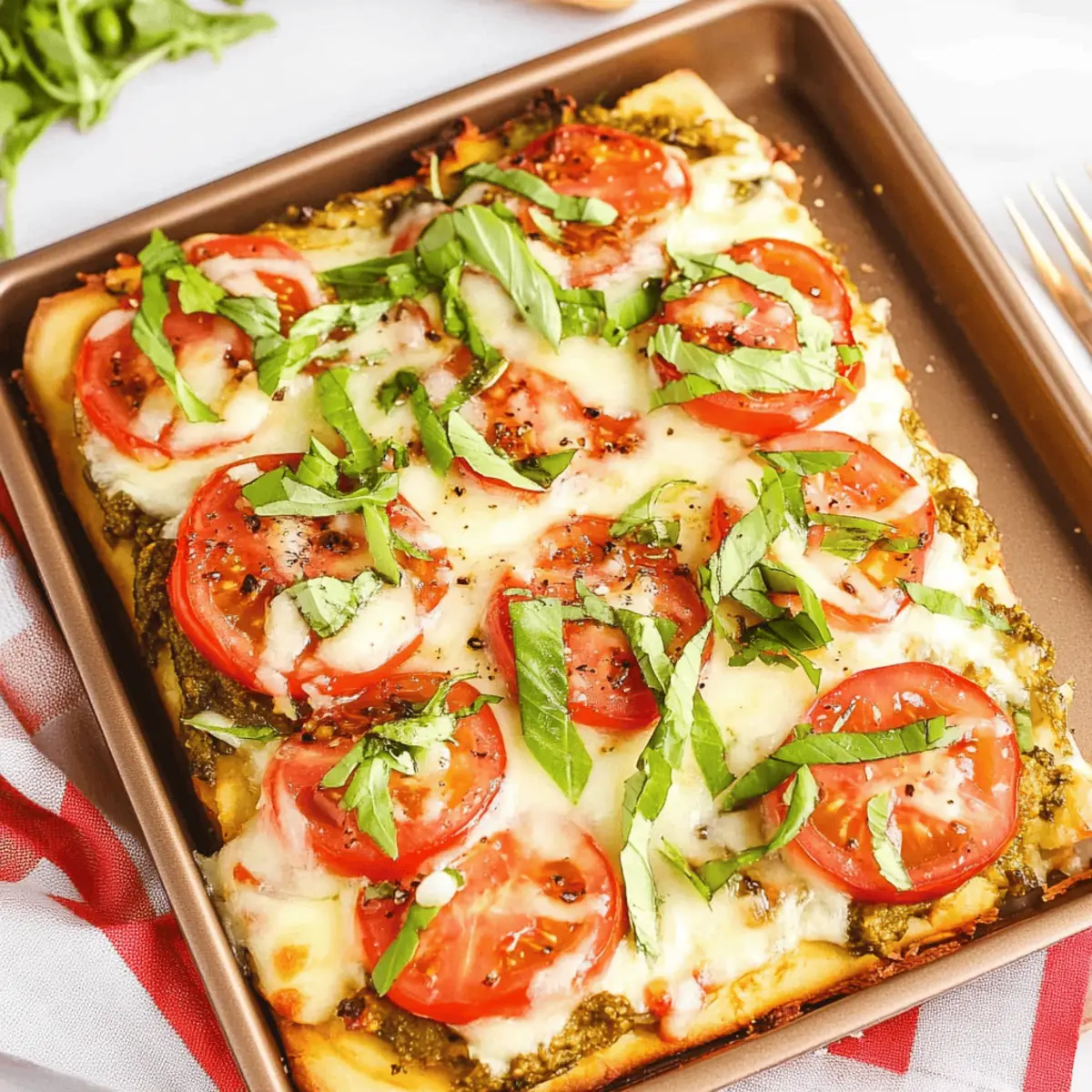 Slab Tomato Pie