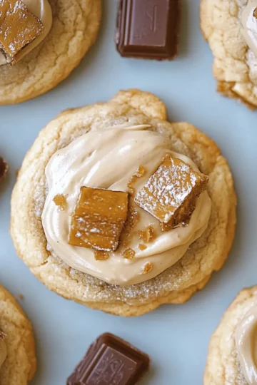 Crumbl Snickers Peanut Butter Cookies