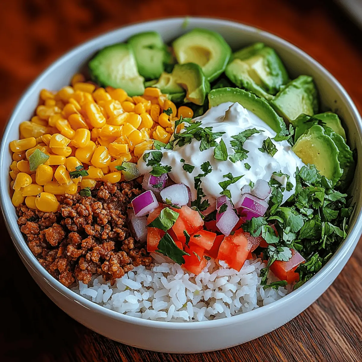 Taco Rice Bowl