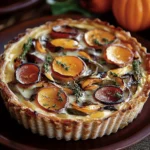 Autumn Vegetable Quiche