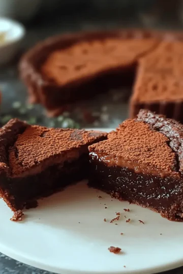Italian Chocolate Tart