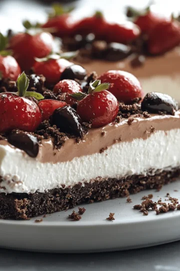 Black Forest Cheesecake